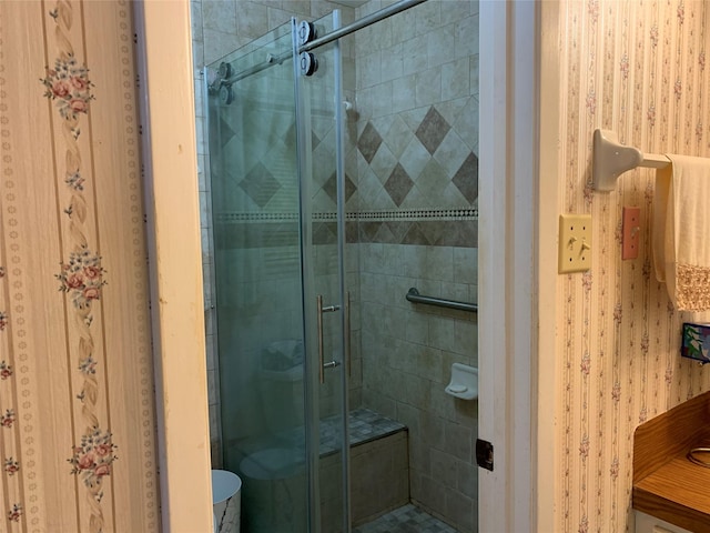 2709 8th Ave N, Texas City, TX 77590 - bathroom featuring a shower stall