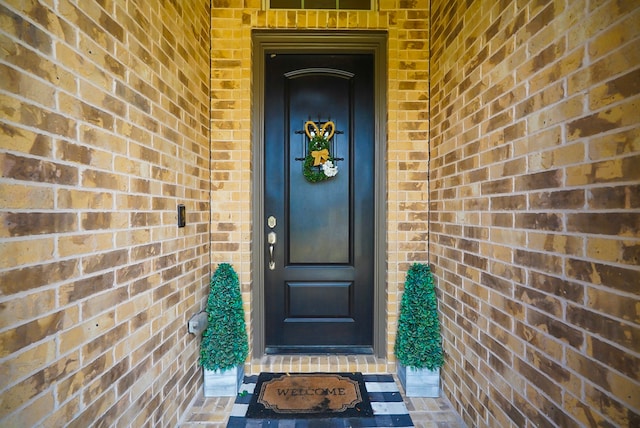 13114 Sierra National Dr, Humble, TX 77346 - doorway to property with brick siding