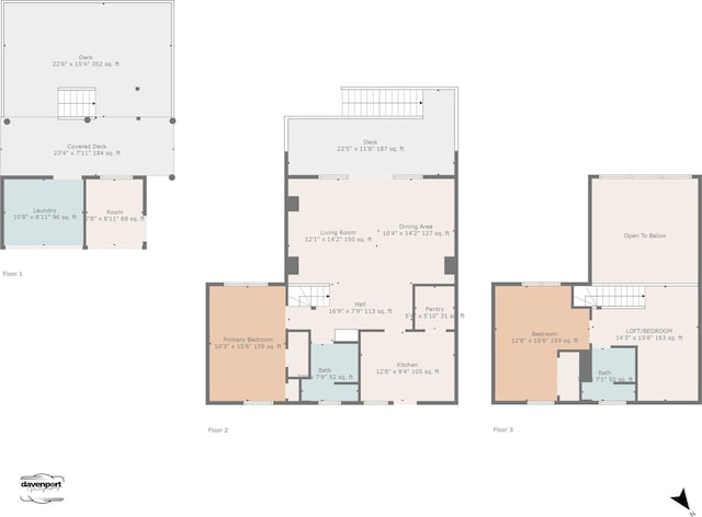 169 N County Road 4945, Etoile, TX 75944 - view of home floor plan