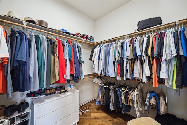 9603 Stonebridge Pl, Tomball, TX 77375 - spacious closet with wood finished floors