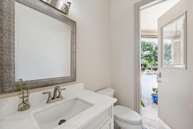 9603 Stonebridge Pl, Tomball, TX 77375 - bathroom with toilet and vanity