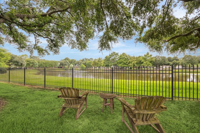 9603 Stonebridge Pl, Tomball, TX 77375 - view of yard with a water view