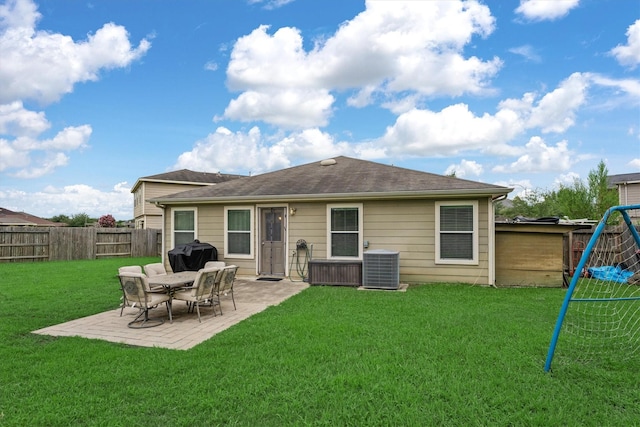 16307 Melody View Ct, Cypress, TX 77429 - rear view of property with a patio area and a fenced backyard