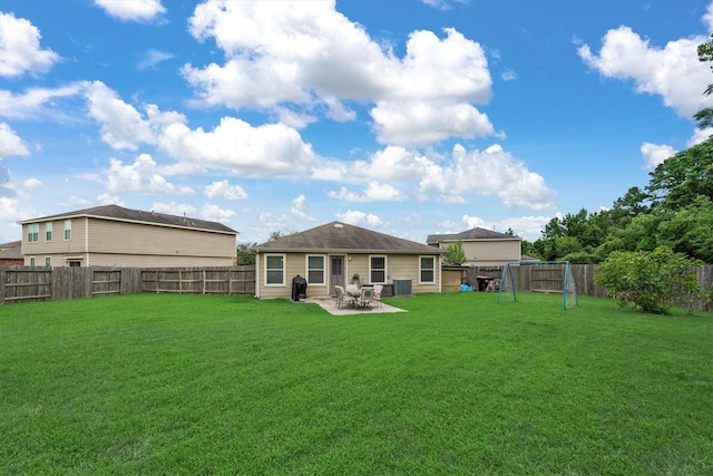 16307 Melody View Ct, Cypress, TX 77429 - rear view of property with a patio area and a fenced backyard