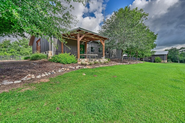 39577 Mesquite Dr, Hempstead, TX 77445 - view of yard