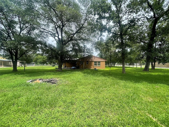 26603 N Marek Ln, Magnolia, TX 77355 - view of yard