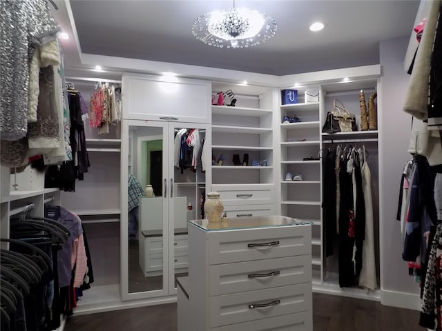 12636 Briar Patch Rd, Houston, TX 77077 - walk in closet with dark wood-style floors