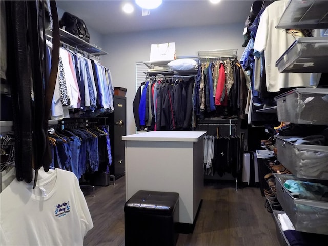 12636 Briar Patch Rd, Houston, TX 77077 - walk in closet with wood finished floors