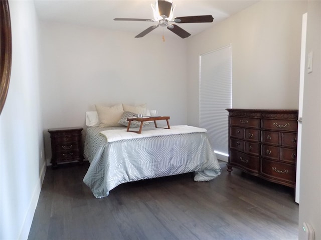 12636 Briar Patch Rd, Houston, TX 77077 - bedroom with wood finished floors and ceiling fan