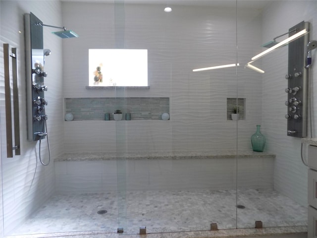 12636 Briar Patch Rd, Houston, TX 77077 - bathroom featuring a stall shower