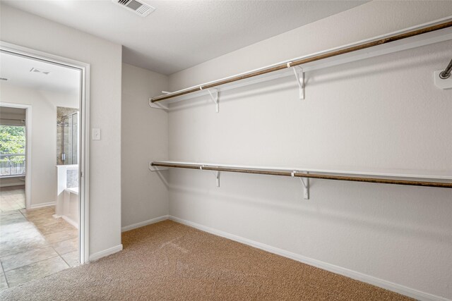 15218 Zenith Glen Ln, Cypress, TX 77429 - walk in closet with light carpet