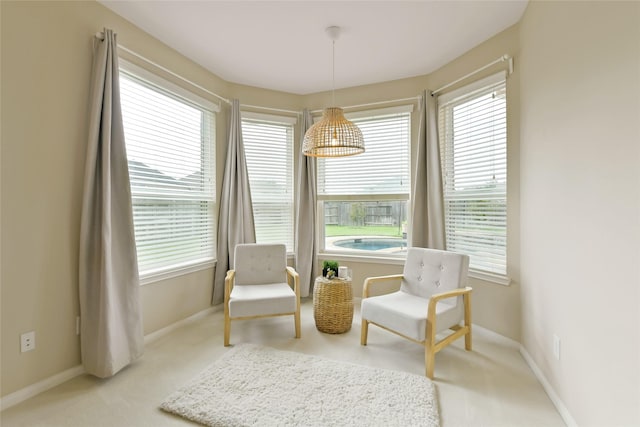 19538 Salt Grass Meadow Dr, Cypress, TX 77433 - sitting room with healthy amount of natural light and carpet flooring