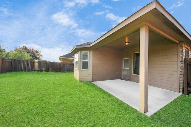 18614 Magnolia Dell Dr, Cypress, TX 77433 - fenced backyard with a patio