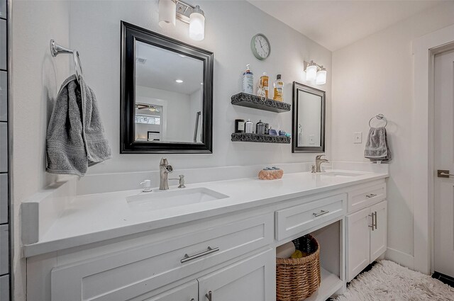 6628 Bayou Glen Rd Unit 6628, Houston, TX 77057 - full bathroom with double vanity