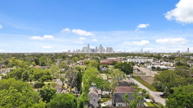 357 Cavalcade St, Houston, TX 77009 - drone / aerial view