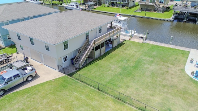 110 Four Master Rd, Freeport, TX 77541 - bird's eye view of a nearby body of water