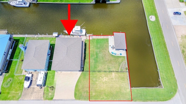 110 Four Master Rd, Freeport, TX 77541 - aerial view of a large body of water