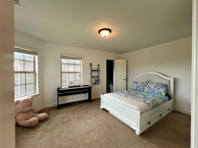 18718 Fairmont Springs Ct, Cypress, TX 77429 - carpeted bedroom featuring multiple windows