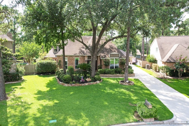 6430 Willow Pine Dr, Spring, TX 77379 - view of front of property featuring brick siding