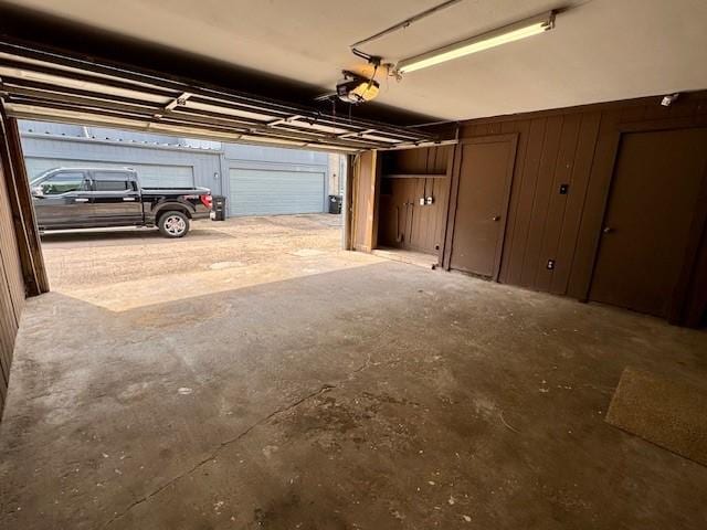 9001 Imogene St Unit A, Houston, TX 77036 - garage featuring a garage door opener