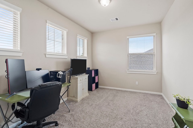 1919 Waters Branch Dr, Missouri City, TX 77459 - carpeted office space featuring healthy amount of natural light