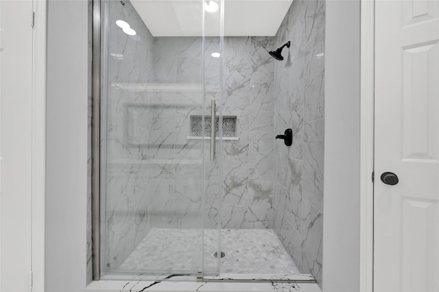 15810 Parksley Dr, Houston, TX 77059 - bathroom with a marble finish shower