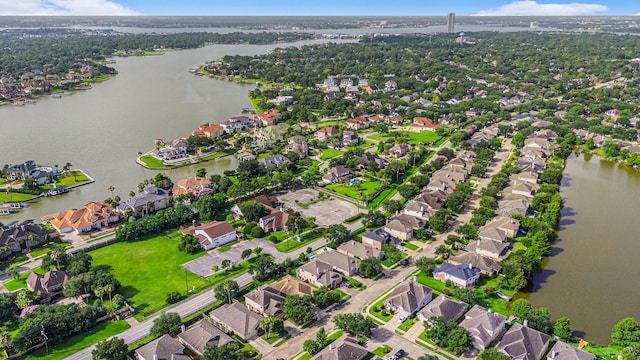 1726 Roaring Springs Ln, Seabrook, TX 77586 - view of property location featuring a nearby body of water and nearby suburban area
