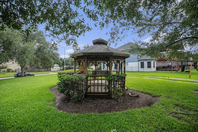 1726 Roaring Springs Ln, Seabrook, TX 77586 - view of property's community featuring a gazebo
