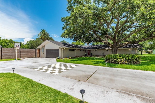 1208 15th Ave N, Texas City, TX 77590 - single story home featuring concrete driveway and an attached garage