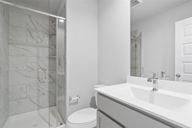 6702 Old Cypress Landing Ln, Humble, TX 77338 - full bath with vanity and a marble finish shower