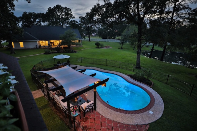 34310 High Point Dr, Magnolia, TX 77355 - view of pool featuring a fenced backyard