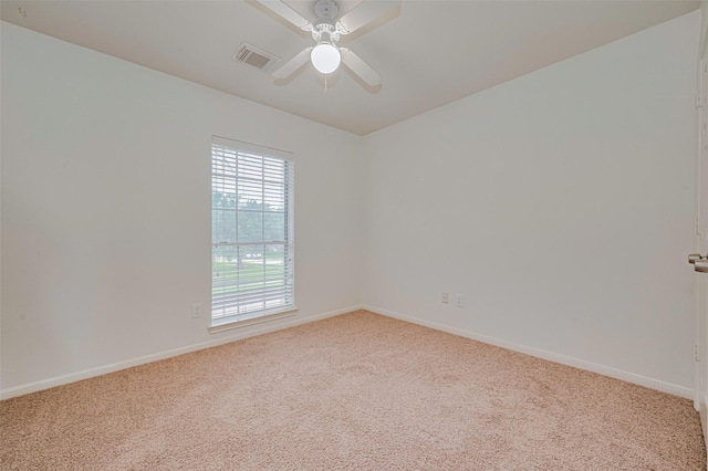 10818 Kleberg Place Dr, Houston, TX 77064 - carpeted empty room featuring ceiling fan and baseboards