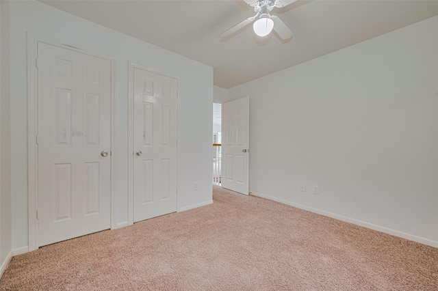 10818 Kleberg Place Dr, Houston, TX 77064 - unfurnished bedroom with carpet flooring and ceiling fan