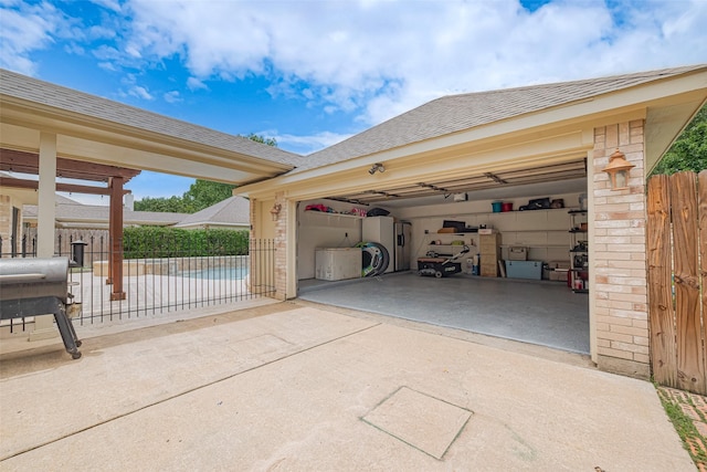 10818 Kleberg Place Dr, Houston, TX 77064 - garage with driveway