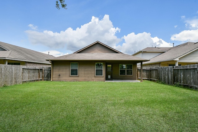 2026 Naplechase Crest Dr, Spring, TX 77373 - rear view of property featuring a fenced backyard and a patio