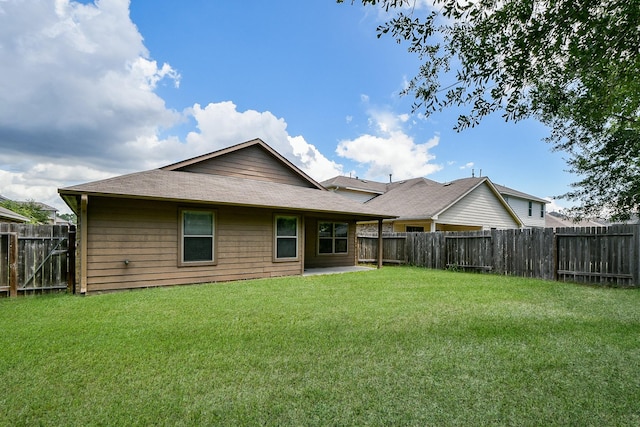 2026 Naplechase Crest Dr, Spring, TX 77373 - back of property with a fenced backyard and roof with shingles