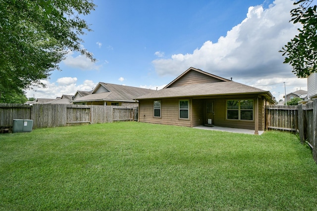 2026 Naplechase Crest Dr, Spring, TX 77373 - back of property featuring a fenced backyard and a patio