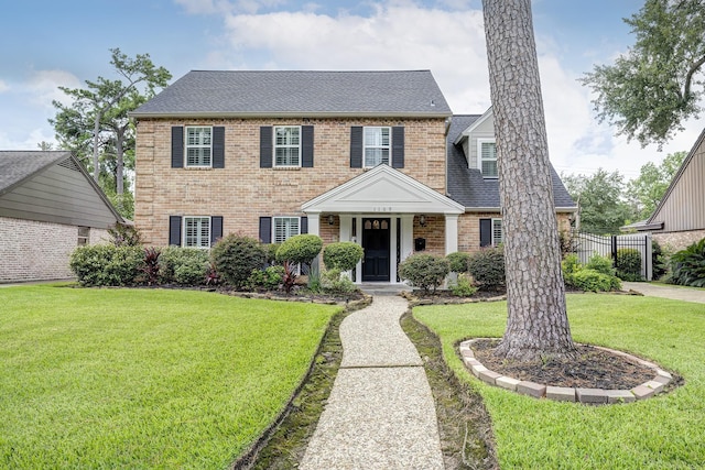 1109 Cheshire Ln, Houston, TX 77018 - view of front of property with brick siding and a shingled roof
