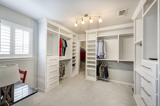 1109 Cheshire Ln, Houston, TX 77018 - spacious closet featuring light carpet