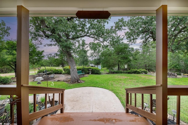 505 Sage Brush Dr, Somerville, TX 77879 - view of patio