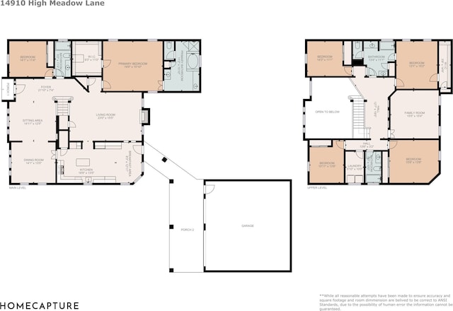 14910 High Meadow Ln, Baytown, TX 77523 - view of home floor plan