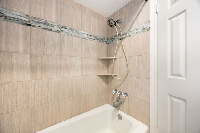 9727 Godstone Ln, Spring, TX 77379 - full bathroom with washtub / shower combination