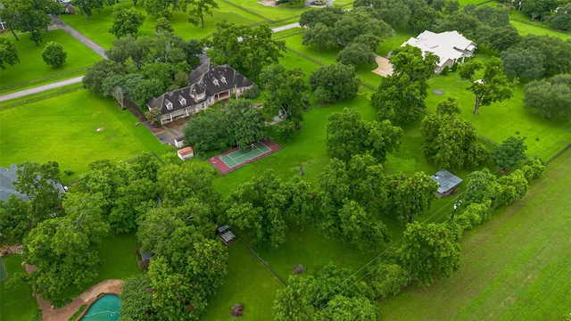 3665 Maranatha Dr, Sugar Land, TX 77479 - drone / aerial view of a tree filled landscape