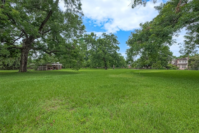 3665 Maranatha Dr, Sugar Land, TX 77479 - view of grassy yard