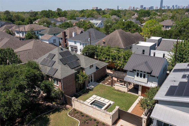 4404 Wendell St, Bellaire, TX 77401 - aerial view of residential area