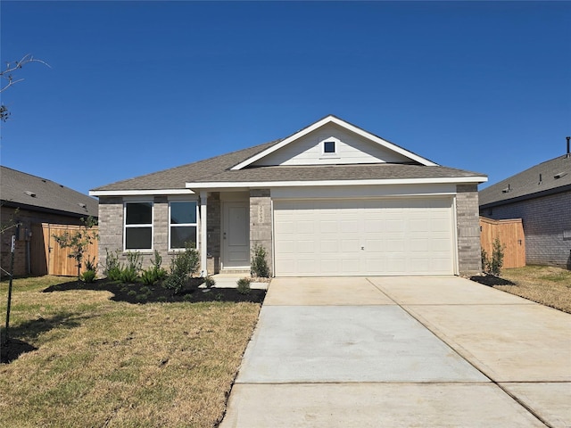 274 Douglas Hills Dr, Magnolia, TX 77354 - single story home featuring concrete driveway and a garage