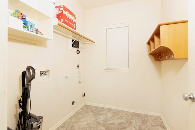 216 Willow Pointe Dr, League City, TX 77573 - laundry area featuring gas dryer hookup, hookup for a washing machine, and electric dryer hookup