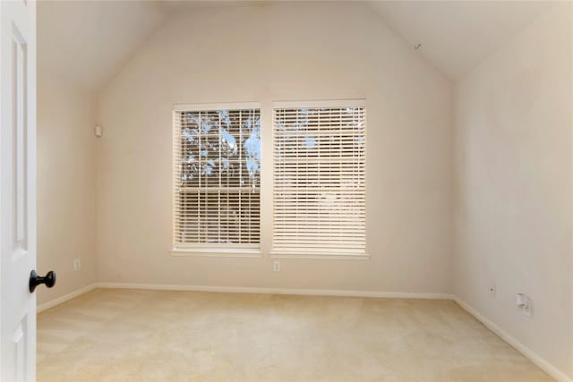 216 Willow Pointe Dr, League City, TX 77573 - spare room with light colored carpet and lofted ceiling