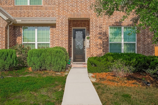 11527 Taagan Ln, Richmond, TX 77407 - property entrance featuring brick siding