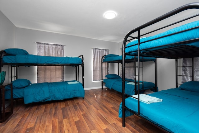 5822 Santa Bernadetta, Houston, TX 77017 - bedroom featuring wood finished floors and baseboards